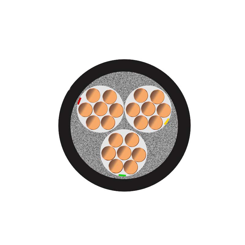 3芯（多根）  ZR-VV  3*1.5mm?--3*50mm? 铜芯电缆 阻燃铜芯聚氯乙烯绝缘聚氯乙烯护套电力电缆