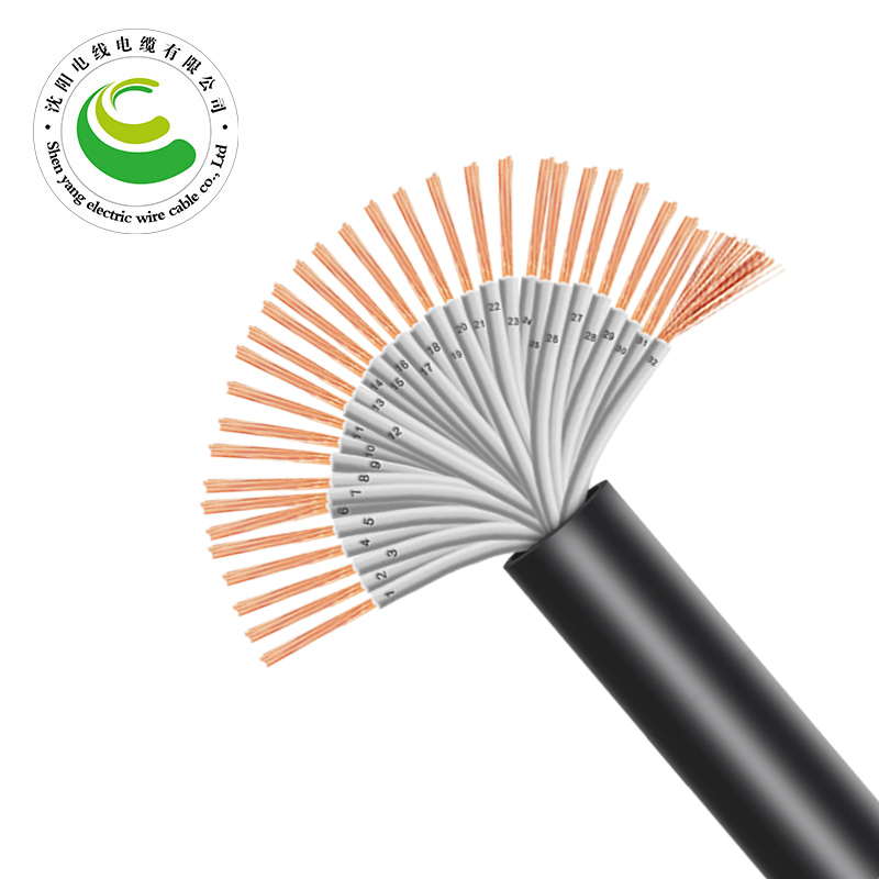 ZR-RVV 32芯  32*0.75mm?--32*1.0mm? 铜芯聚氯乙烯绝缘聚乙烯护套软电线 国标铜芯低压电缆