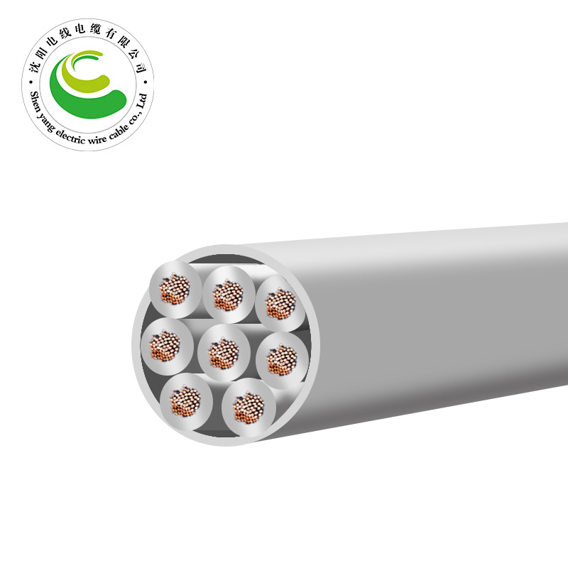 ZR-RVV 8芯  8*0.5mm?--8*1.5mm? 铜芯聚氯乙烯绝缘聚乙烯护套软电线 国标铜芯低压电缆