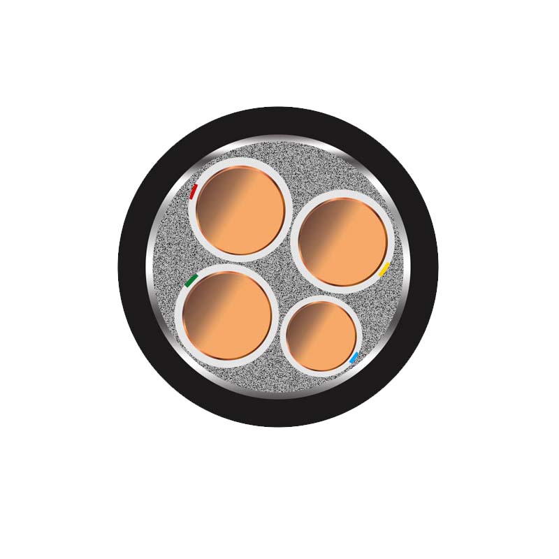 3+1芯（单根）  ZR-VV22  3*2.5+1*1.5mm?--3*240+1*120mm? 铜芯电缆 阻燃铜芯聚乙烯绝缘聚氯乙烯护套钢带铠装电力电缆
