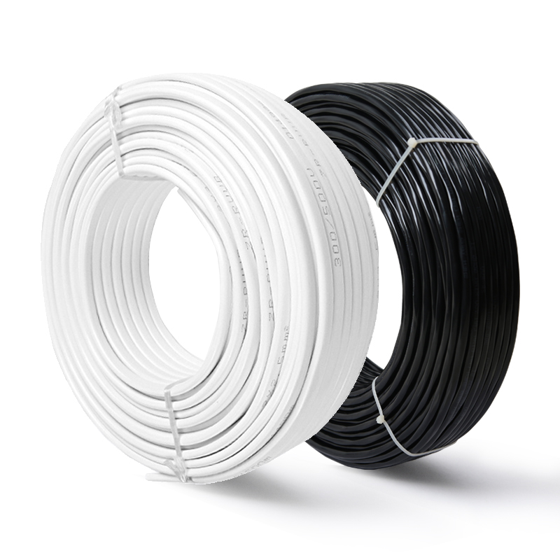 ZR-RVV 2芯  2*0.5mm?--2*6mm? 铜芯聚氯乙烯绝缘聚乙烯护套软电线 国标铜芯低压电缆