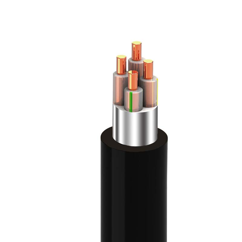 4芯 ZR-VV22  4*1.5mm?--4*240mm? 铜芯电缆 阻燃铜芯聚乙烯绝缘聚氯乙烯护套钢带铠装电力电缆
