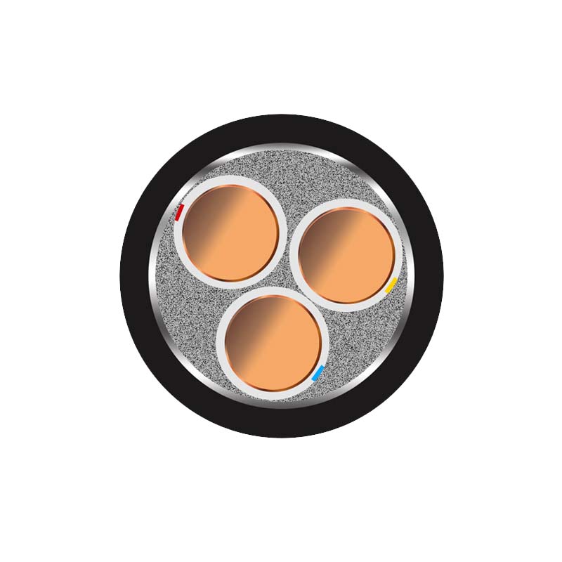 3芯（单根）  ZR-VV22  3*1.5mm?--3*50mm? 铜芯电缆 阻燃铜芯聚乙烯绝缘聚氯乙烯护套钢带铠装电力电缆