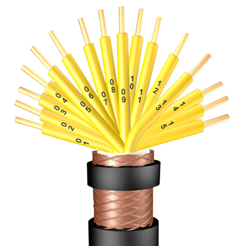 17芯  ZR-KVVP  2--37芯*（ 1.0--4mm?）  阻燃铜芯聚氯乙烯绝缘聚乙烯护套钢带铠装电缆