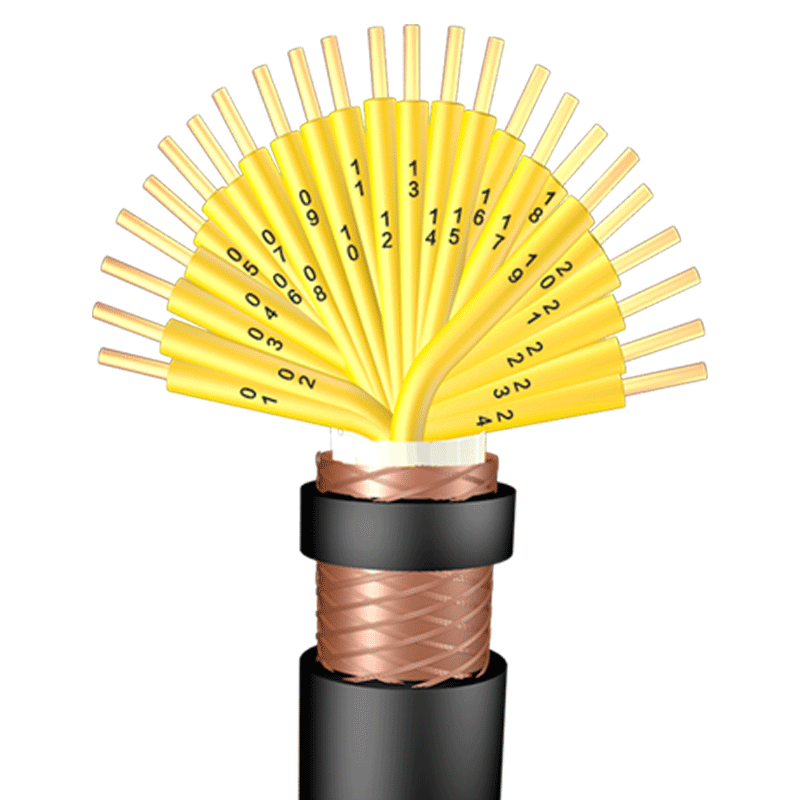 24芯  ZR-KVVP  2--37芯*（ 1.0--4mm?）  阻燃铜芯聚氯乙烯绝缘聚乙烯护套钢带铠装电缆