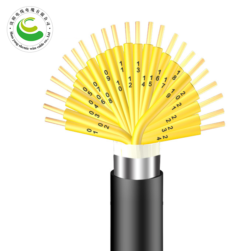 24芯  ZR-KVV22 2--30芯*（ 1.5-2.5mm?）  阻燃铜芯聚氯乙烯绝缘聚乙烯护套钢带铠装电缆