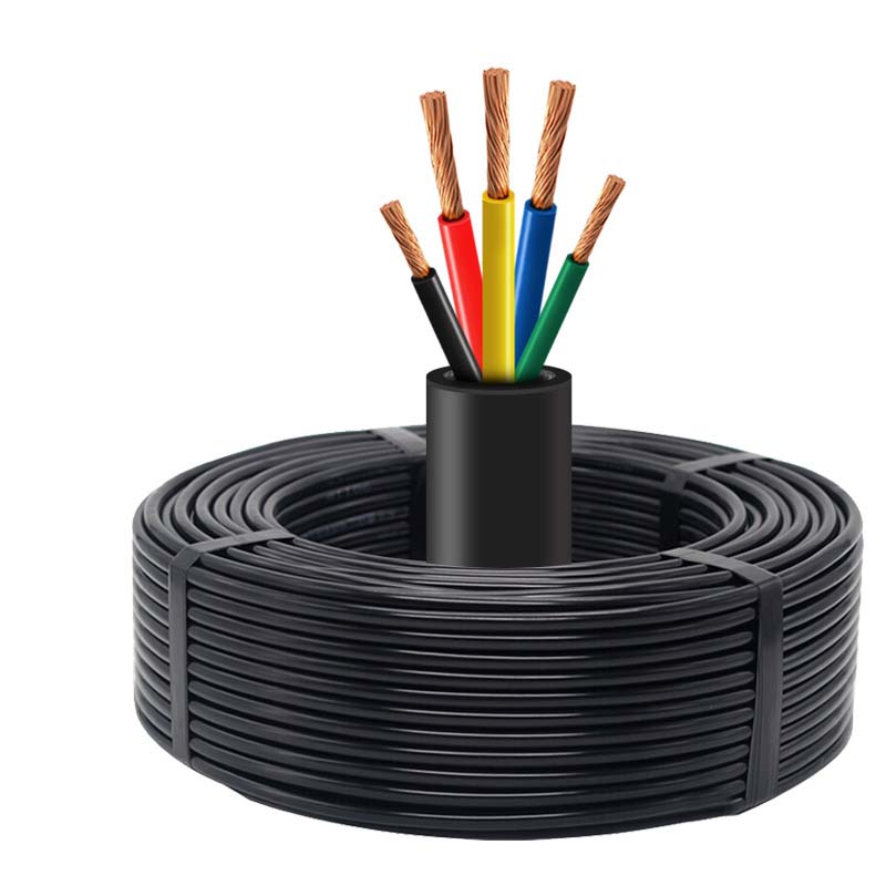 3+2芯  YZ 3*2.5+2*1.5mm?--3*185+2*50mm? 中型橡套软电缆 国标铜芯低压电缆