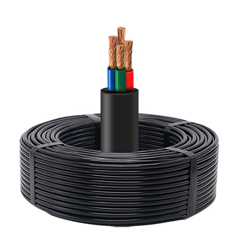 4芯  YZ 4*1.0mm?--4*35mm? 中型橡套软电缆 国标铜芯低压电缆