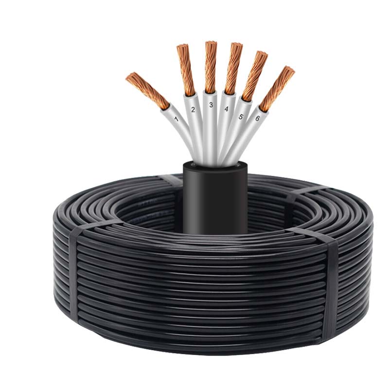 6芯  YZ 6*1.0mm?--6*4mm? 中型橡套软电缆 国标铜芯低压电缆