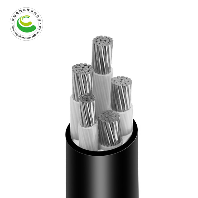 4+1芯  ZR-YJLV 4*10+1*6mm?--3*300+1*150mm? 铝芯交联聚乙烯绝缘聚氯乙烯护套线电力电缆