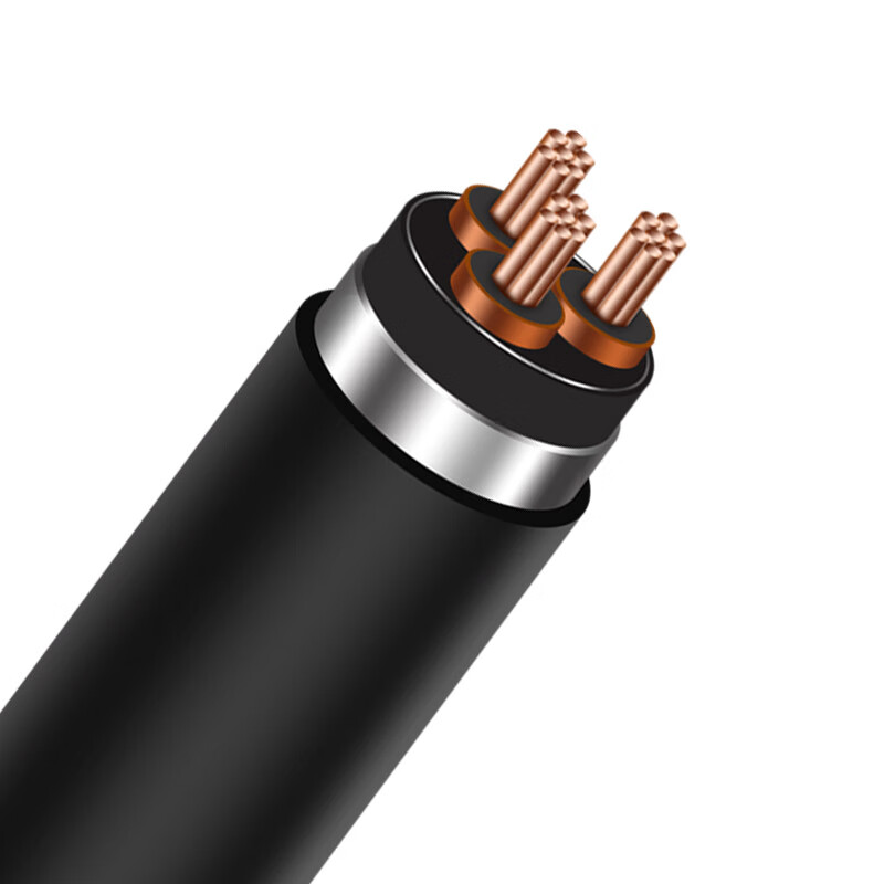 ZR-YJV22-8.7/15KV-3*35mm?-500mm? 国标铜芯阻燃铠装高压电力电缆 1米