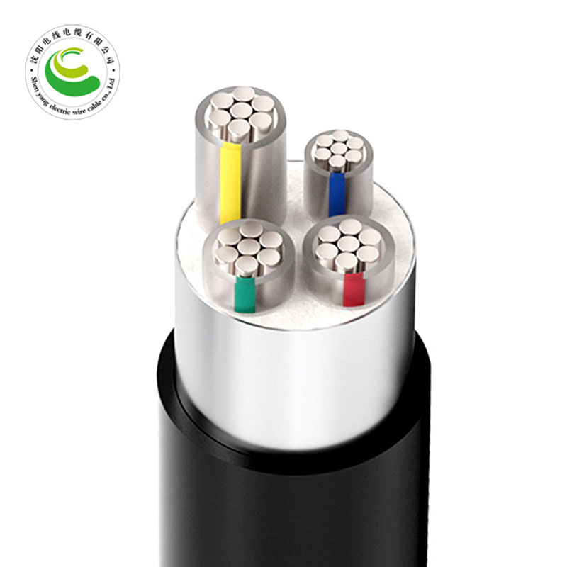 3+1芯  ZR-YJLV22 3*10+1*6mm?--3*300+1*150mm? 铝芯交联聚乙烯绝缘聚氯乙烯护套钢带铠装电力电缆