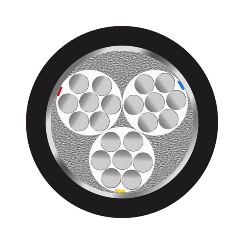 3芯  ZR-YJLV22  3*10mm?--3*35mm? 铝芯交联聚乙烯绝缘聚氯乙烯护套铠装电力电缆 铝芯电力电缆