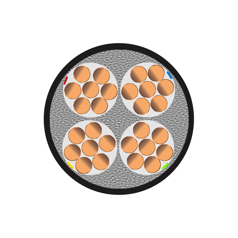 4芯（多根） ZC-YJV  4*25mm? 铜芯电缆 交联聚乙烯绝缘聚氯乙烯护套电力电缆