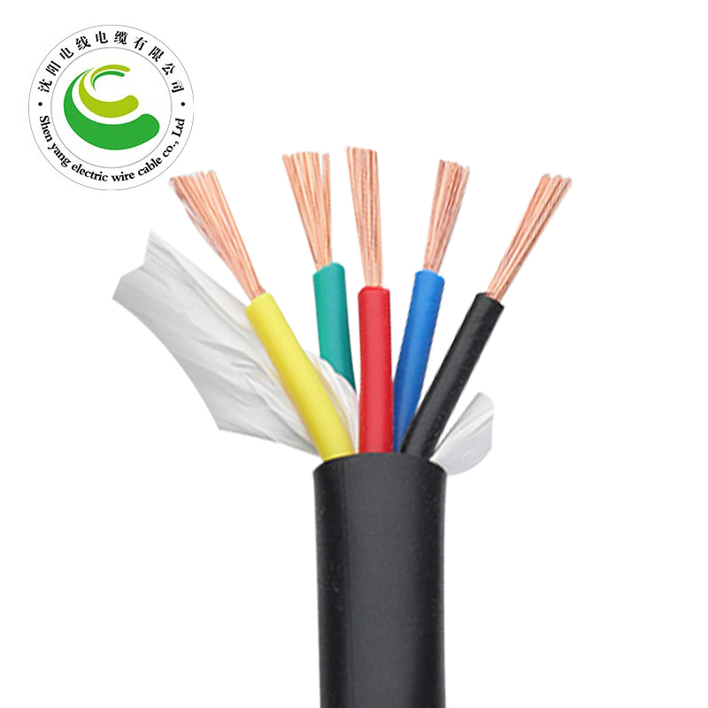 5芯  ZR-YJV 5*0.5mm?--5*6mm? 铜芯聚氯乙烯绝缘聚乙烯护套节造软电缆  铜芯电缆