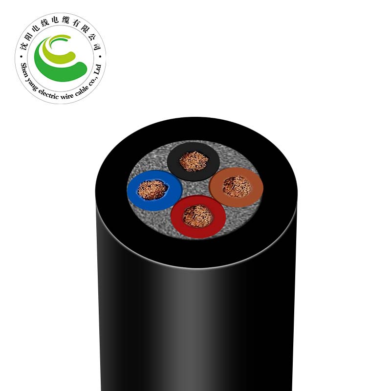 4芯  YC  4*1.0mm?+4*120mm?  铜芯电缆 通用橡套电缆