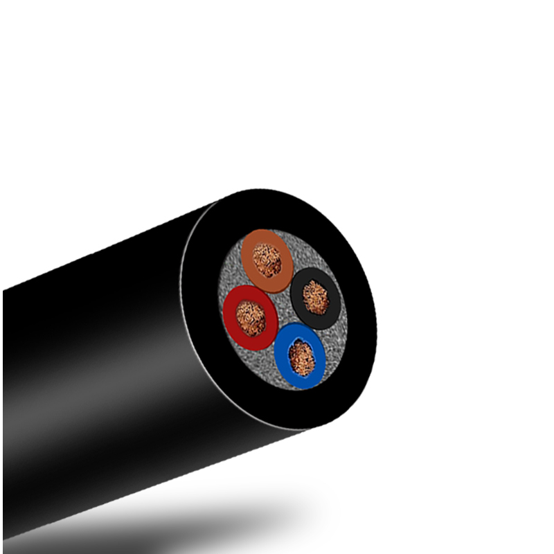 4芯  YC  4*1.0mm?+4*120mm?  铜芯电缆 通用橡套电缆
