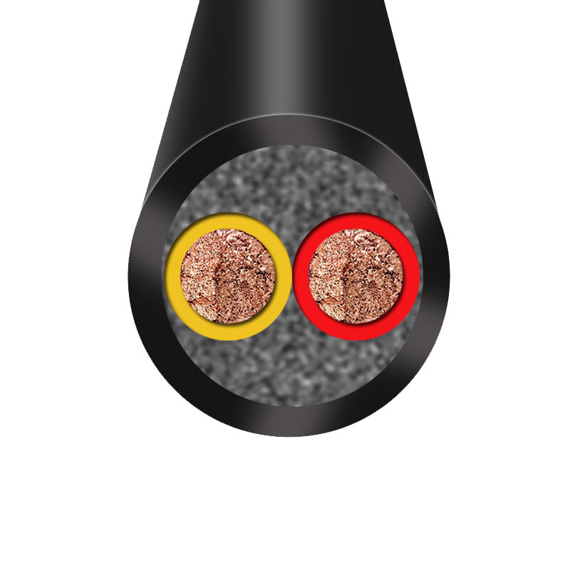 YC-450/750V-2*2.5mm?国际橡套软电缆 1米 规格领域：1mm?-25mm?