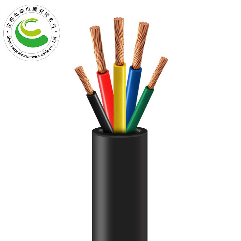 3+2芯  YC  3*1.5mm?+2*0.75mm?  铜芯电缆 通用橡套电缆