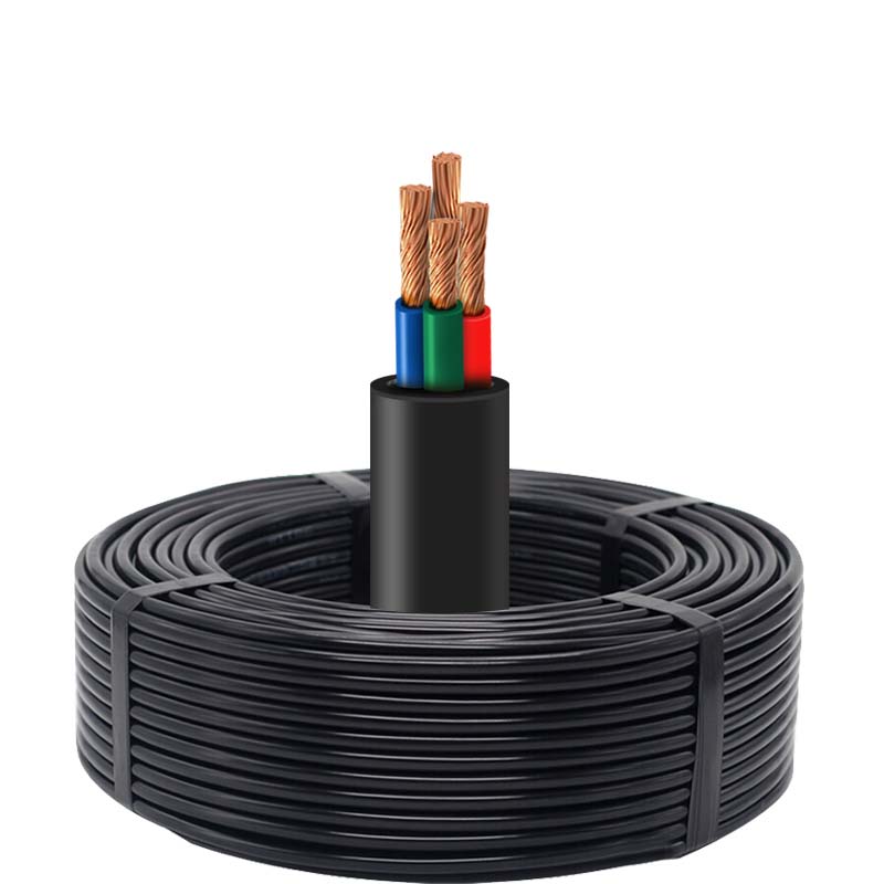 4芯  YC  4*1.0mm?+4*120mm?  铜芯电缆 通用橡套电缆