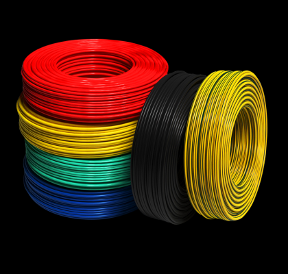 1芯  ZR-BVR  1mm?--240mm? 国标铜芯低压电缆 阻燃铜芯聚氯乙烯软电线  白色、玄色、红色、黄色、蓝色、绿色、双色