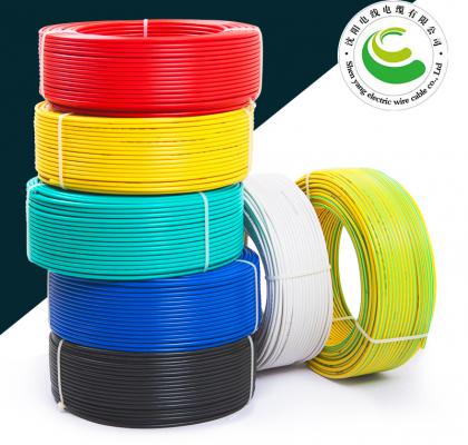 1芯 ZR-RV  0.5mm?--4mm? 铜芯聚氯乙烯绝缘衔接软MILE米乐集团 阻燃塑铜软线  白色、玄色、红色、黄色、蓝色、绿色、双色