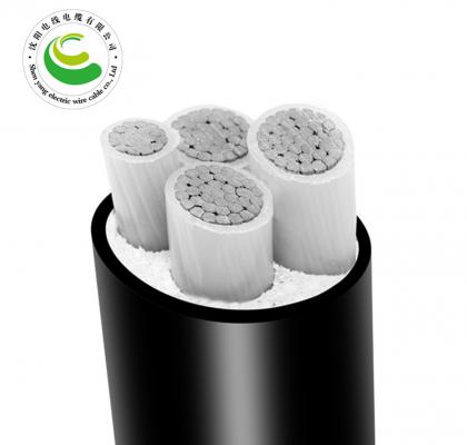 3+1芯  ZR-YJLV 3*10+1*6mm?--3*300+1*150mm? 铝芯交联聚乙烯绝缘聚氯乙烯护套线电力电缆