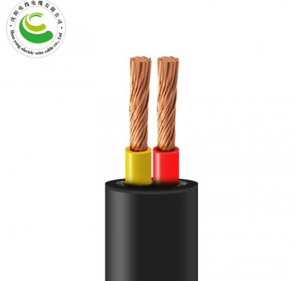 YC-450/750V-2*2.5mm?国际橡套软电缆 1米 规格领域：1mm?-25mm?
