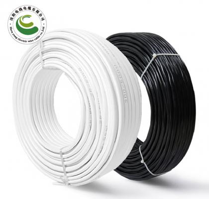 ZR-RVV-300/500V-2*2.5mm? -国标铜芯阻燃软护套线-95米/捆-白色  0.5mm?-6mm?