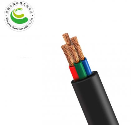 4芯  YZ 4*1.0mm?--4*35mm? 中型橡套软电缆 国标铜芯低压电缆