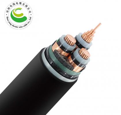 ZR-YJV22-8.7/15KV-3*35mm?-500mm? 国标铜芯阻燃铠装高压电力电缆 1米