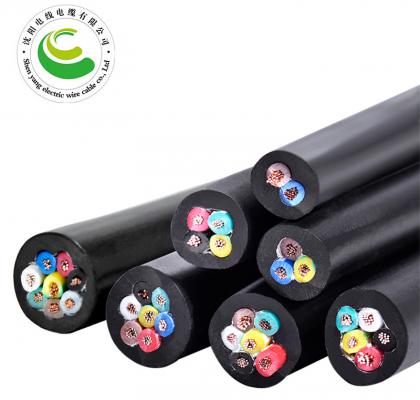 7芯  ZR-YJV 7*0.5mm?--7*2.5mm? 铜芯聚氯乙烯绝缘聚乙烯护套节造软电缆  铜芯电缆