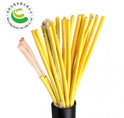 20芯  ZR-YJV 20*0.5mm?--20*2.5mm? 铜芯聚氯乙烯绝缘聚乙烯护套节造软电缆  铜芯电缆