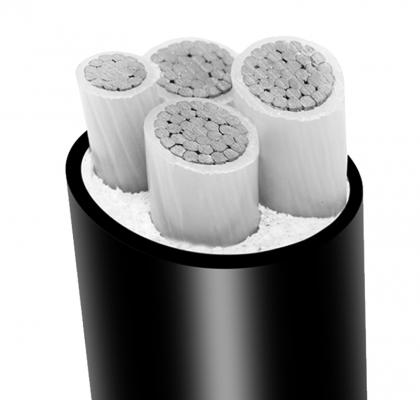 3+1芯  ZR-YJLV  3*10+1*6mm?--3*300+1*150mm? 铝芯交联聚乙烯绝缘聚氯乙烯护套电力电缆 铝芯电力电缆