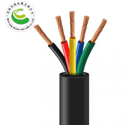 5芯  YC  5*1.0mm?+5*25mm?  铜芯电缆 通用橡套电缆
