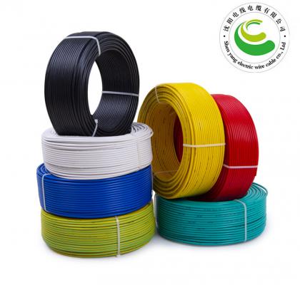 ZR-BVR-450/750V-1*1.0mm?单芯多股软铜线阻燃塑铜线 红色 95米/捆  1mm?-6mm?